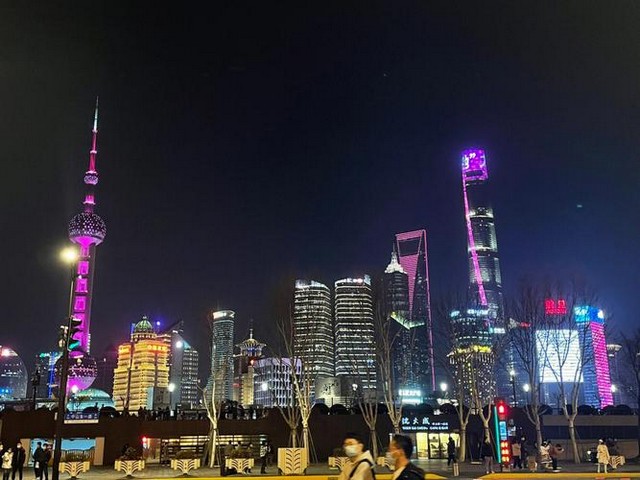 赞美上海夜景的经典语录